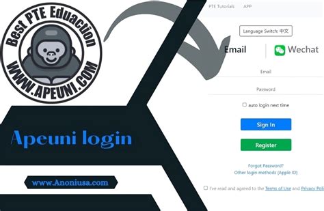 apeuni pte log in.